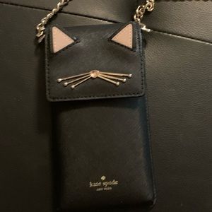 Kate spade north south cat crossbody